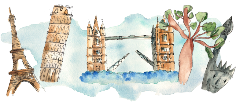 Paříž, Pisa, Londýn, New York - poznávejte svět s EasyLingo!