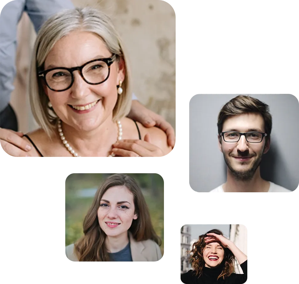 Obli�eje spokojen�ch u�ivatel�